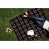 Oniva Blanket Tote Outdoor Picnic Blanket - Black Tartan Pattern with Black Flap 1 Oniva Blanket Tote Outdoor Picnic Blanket - Black Tartan Pattern with Black Flap -Outlet Camping Gear Store unnamed file 6670
