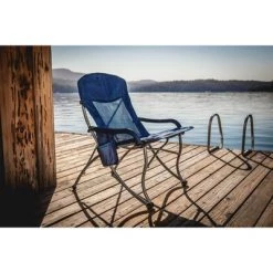 Picnic Time Camp Chair with Carrying Case XL - Navy Blue -Outlet Camping Gear Store unnamed file 668