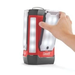 Coleman 3-Panel 600L LED Lantern - Red -Outlet Camping Gear Store unnamed file 6758