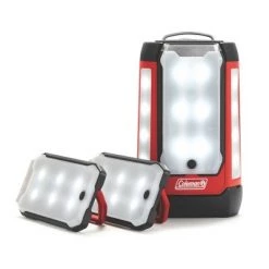 Coleman 3-Panel 600L LED Lantern - Red -Outlet Camping Gear Store unnamed file 6759