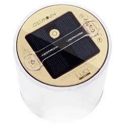 MPOWERD Luci Candle Frosted Finish Portable Waterproof Inflatable Solar Light