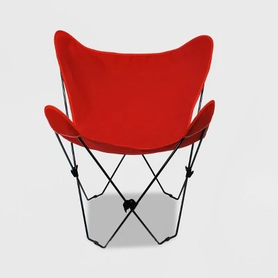 Patio Butterfly Chair - Algoma Red 6 Patio Butterfly Chair - Algoma Red - Image 4