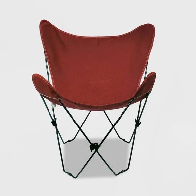 Patio Butterfly Chair - Algoma Red 7 Patio Butterfly Chair - Algoma Red - Image 5