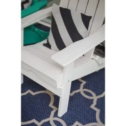 37.8" Foldable Weather Resistant Outdoor Adirondack Chair - White - XBrand 16 37.8" Foldable Weather Resistant Outdoor Adirondack Chair - White - XBrand -Outlet Camping Gear Store unnamed file 688