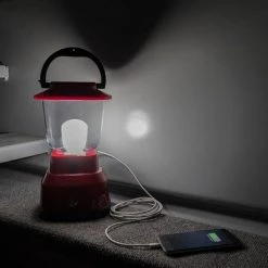 LED Outdoor Lantern with USB Charging Red - Enbrighten -Outlet Camping Gear Store unnamed file 6901