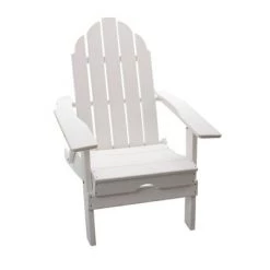 37.8" Foldable Weather Resistant Outdoor Adirondack Chair - White - XBrand 19 37.8" Foldable Weather Resistant Outdoor Adirondack Chair - White - XBrand -Outlet Camping Gear Store unnamed file 691