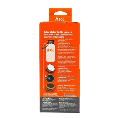 Survive Outdoors Longer Venture Solar Water Bottle Lantern 5 Survive Outdoors Longer Venture Solar Water Bottle Lantern - Image 3