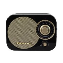 Studebaker Portable AM/FM Radio (SB2000) Black
