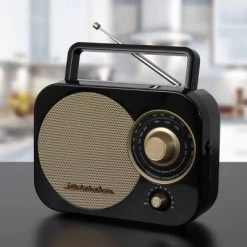 Studebaker Portable AM/FM Radio (SB2000) Black -Outlet Camping Gear Store unnamed file 7013