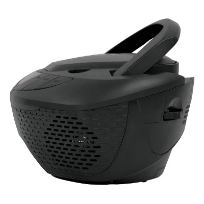 JENSEN CD AM/FM Radio Boombox with LED display - Black (CD-475) 4 JENSEN CD AM/FM Radio Boombox with LED display - Black (CD-475) - Image 2