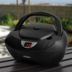 JENSEN CD AM/FM Radio Boombox with LED display - Black (CD-475) 9 JENSEN CD AM/FM Radio Boombox with LED display - Black (CD-475) -Outlet Camping Gear Store unnamed file 7024