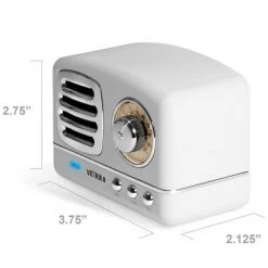 Victrola Lily Mini Bluetooth Stereo with Built-in FM Radio (White) 11 Victrola Lily Mini Bluetooth Stereo with Built-in FM Radio (White) -Outlet Camping Gear Store unnamed file 7037