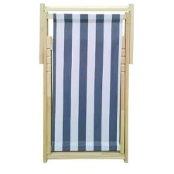 Striped Wood Sling Chair - Natural/Blue - WELLFOR 17 Striped Wood Sling Chair - Natural/Blue - WELLFOR -Outlet Camping Gear Store unnamed file 718