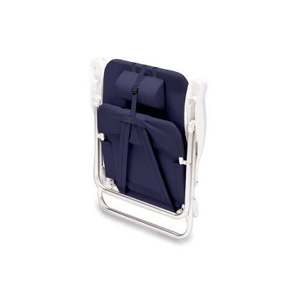 Picnic Time Backpack Outdoor Portable Chair - Navy Blue 4 Picnic Time Backpack Outdoor Portable Chair - Navy Blue - Image 2