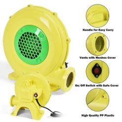 Costway Air Blower Pump Fan 480 Watt 0.6HP For Inflatable Bounce House Bouncy Castle -Outlet Camping Gear Store unnamed file 7272