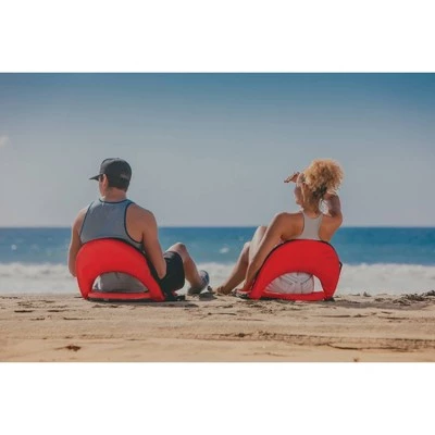 Picnic Time Oniva Seat Portable Recliner Chair - Red 7 Picnic Time Oniva Seat Portable Recliner Chair - Red - Image 6