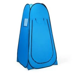Costway Portable Pop up Camping Fishing Bathing Shower Toilet Changing Tent Room Blue -Outlet Camping Gear Store unnamed file 7349