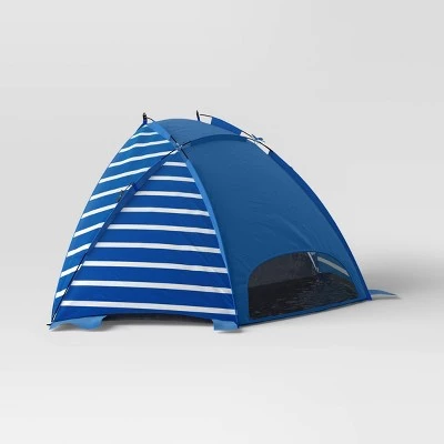 Pop Up Umbrella/Shelter - Blue - Sun Squad™ 3 Pop Up Umbrella/Shelter - Blue - Sun Squad™