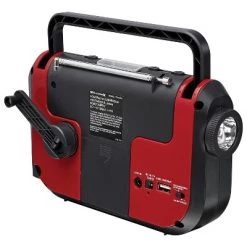 WeatherX WB/AM/FM Solar Charge Radio - Red (WR383R) -Outlet Camping Gear Store unnamed file 7433