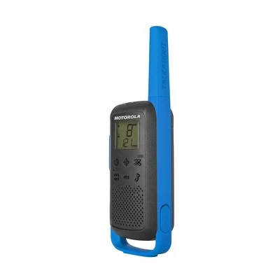 Motorola Solutions Talkabout T270 Two-Way Radio, 25 mile range, Black W/Blue 4 Motorola Solutions Talkabout T270 Two-Way Radio, 25 mile range, Black W/Blue - Image 2