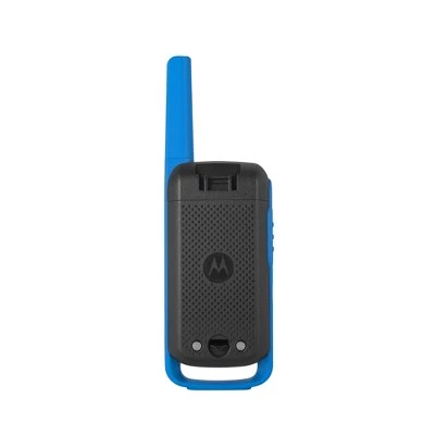 Motorola Solutions Talkabout T270 Two-Way Radio, 25 mile range, Black W/Blue 6 Motorola Solutions Talkabout T270 Two-Way Radio, 25 mile range, Black W/Blue - Image 4