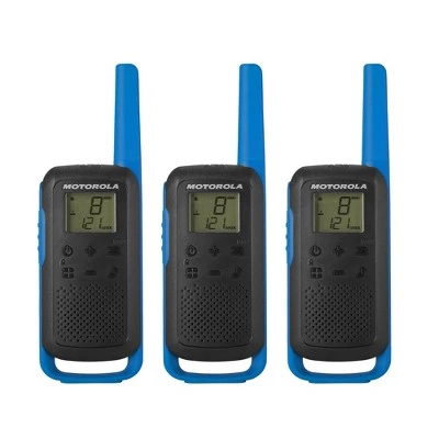 Motorola Solutions Talkabout T270 Two-Way Radio, 25 mile range, Black W/Blue 10 Motorola Solutions Talkabout T270 Two-Way Radio, 25 mile range, Black W/Blue - Image 8