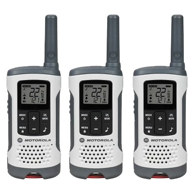 Motorola Solutions Talkabout T260 Two-Way Radio, 25 mile range, Rechargeable, White 12 Motorola Solutions Talkabout T260 Two-Way Radio, 25 mile range, Rechargeable, White - Image 10