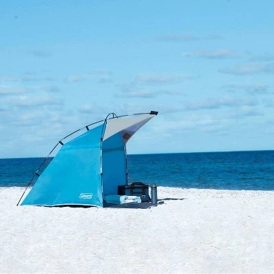 Coleman Skyshade Beach Shade - Caribbean Blue 3 Coleman Skyshade Beach Shade - Caribbean Blue