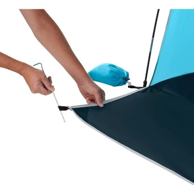 Coleman Skyshade Beach Shade - Caribbean Blue 6 Coleman Skyshade Beach Shade - Caribbean Blue - Image 4