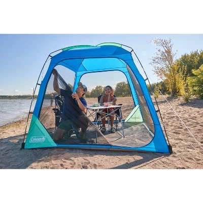 Coleman 8'x8' Skyshade Screendome Shelter - Blue 9 Coleman 8'x8' Skyshade Screendome Shelter - Blue - Image 7