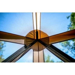 Clam Outdoors CLAM Quick-Set Escape Sky Camper 11.5 x 11.5 Ft Portable Pop-Up Outdoor Gazebo Screen Tent 6 Sided Canopy Shelter w/ Ground Stakes & Carry Bag, Brown 9 Clam Outdoors CLAM Quick-Set Escape Sky Camper 11.5 x 11.5 Ft Portable Pop-Up Outdoor Gazebo Screen Tent 6 Sided Canopy Shelter w/ Ground Stakes & Carry Bag, Brown -Outlet Camping Gear Store unnamed file 7750