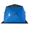 Clam Outdoors CLAM 14477 C-560 4 Person 7.5 Foot Lightweight Portable Pop Up Ice Fishing Angler Thermal Hub Shelter Tent with Anchors, Tie Ropes, and Carrying Bag -Outlet Camping Gear Store unnamed file 7754