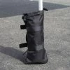 Z-Shade 4 Instant Outdoor Canopy Tent Shelter Wrap Around Leg Weight Bags with Hook and Loop Straps for Securing Down Tents, Black