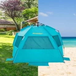 Outdoor Automatic Pop-Up Sun Shelter - Teal - Alvantor -Outlet Camping Gear Store unnamed file 780
