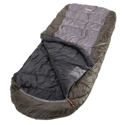 Coleman Big Basin 0 Degree Adult Sleeping Bag - Green/Gray 4 Coleman Big Basin 0 Degree Adult Sleeping Bag - Green/Gray - Image 2