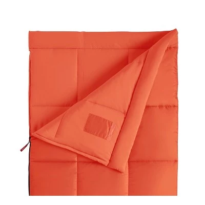 Coleman Kompact 40 Degree Sleeping Bag - Coral Orange 5 Coleman Kompact 40 Degree Sleeping Bag - Coral Orange - Image 3