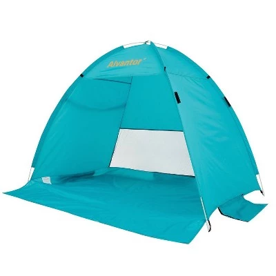Outdoor Pop-Up Beach Tent - Teal - Alvantor 5 Outdoor Pop-Up Beach Tent - Teal - Alvantor - Image 3