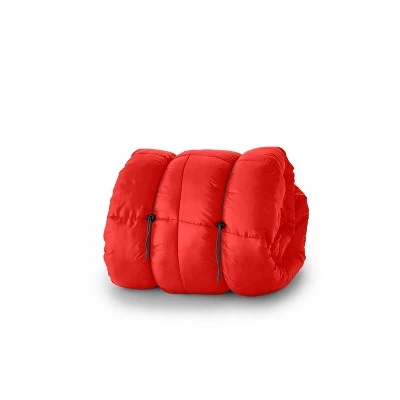 Coleman Tidelands 40 Degree Mummy Sleeping Bag - Red 5 Coleman Tidelands 40 Degree Mummy Sleeping Bag - Red - Image 3