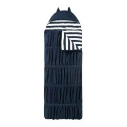 32"x75" Frankie Sleeping Bag Navy - Chic Home Design