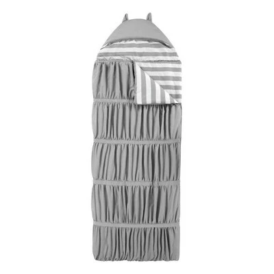 32"x75" Frankie Sleeping Bag Gray - Chic Home Design 3 32"x75" Frankie Sleeping Bag Gray - Chic Home Design