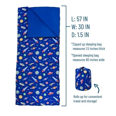 Wildkin Original Kids Sleeping Bag - Boys 7 Wildkin Original Kids Sleeping Bag - Boys - Image 5