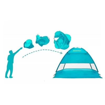 Outdoor Pop-Up Beach Tent - Alvantor 4 Outdoor Pop-Up Beach Tent - Alvantor - Image 2