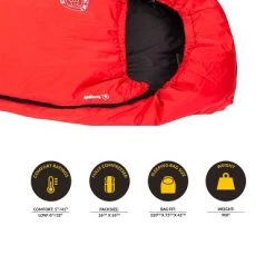 Snugpak Softie 3 Solstice Sleeping Bag, Red -Outlet Camping Gear Store unnamed file 8109