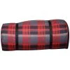 Disc-O-Bed Indoor & Outdoor Duvalay Luxury Memory Foam Sleeping Pad & Duvet Liner, Child Size, Lumberjack Red