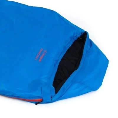 Snugpak Travelpak 2 Sleeping Bag with Mosquito Net, 36 Degree, Left Hand Zip, Electric Blue 4 Snugpak Travelpak 2 Sleeping Bag with Mosquito Net, 36 Degree, Left Hand Zip, Electric Blue - Image 2