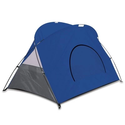 Picnic Time Cove Beach Tent - Blue 3 Picnic Time Cove Beach Tent - Blue