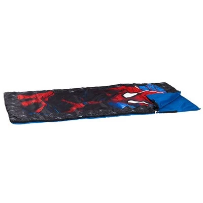 Exxel Outdoors Exxel Marvel Spiderman Superhero Kids Outdoor Youth Sized 2 Piece Camping Set with Matching Sleeping Bag and Carrying Backpack 6 Exxel Outdoors Exxel Marvel Spiderman Superhero Kids Outdoor Youth Sized 2 Piece Camping Set with Matching Sleeping Bag and Carrying Backpack - Image 4