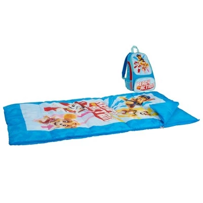 Exxel Outdoors Paw Patrol 2-piece Sleeping Bag Kit with Ready for Action Graphic, Self Healing Zipper and Matching Oxford Pack Included 4 Exxel Outdoors Paw Patrol 2-piece Sleeping Bag Kit with Ready for Action Graphic, Self Healing Zipper and Matching Oxford Pack Included - Image 2
