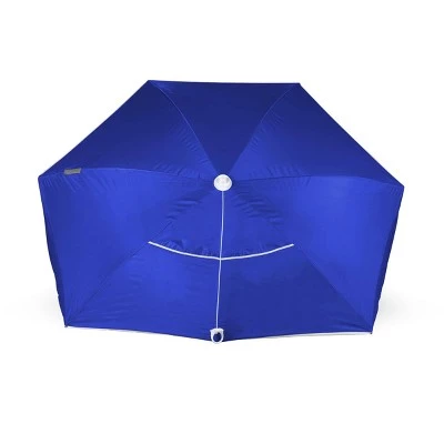 Picnic Time Brolly Beach Umbrella Tent - Blue 3 Picnic Time Brolly Beach Umbrella Tent - Blue