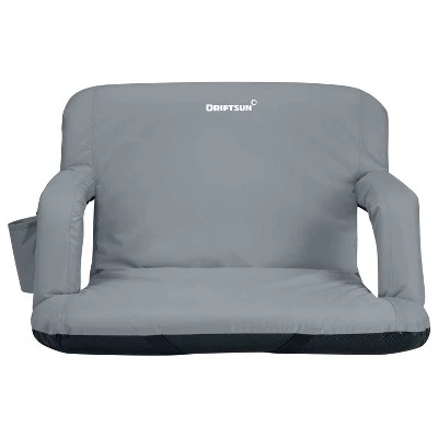 Driftsun Universal Wide Deluxe 25 Inch Width Folding Stadium Reclining Bleacher Seat Chair with Back Support for Sporting Events 3 Driftsun Universal Wide Deluxe 25 Inch Width Folding Stadium Reclining Bleacher Seat Chair with Back Support for Sporting Events